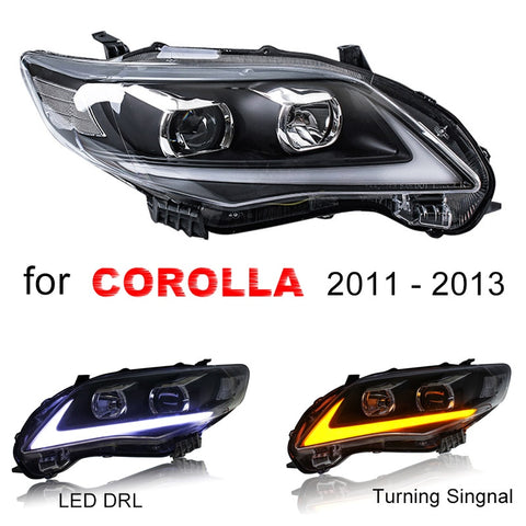 Headlight Toyota Corolla 2011-2013